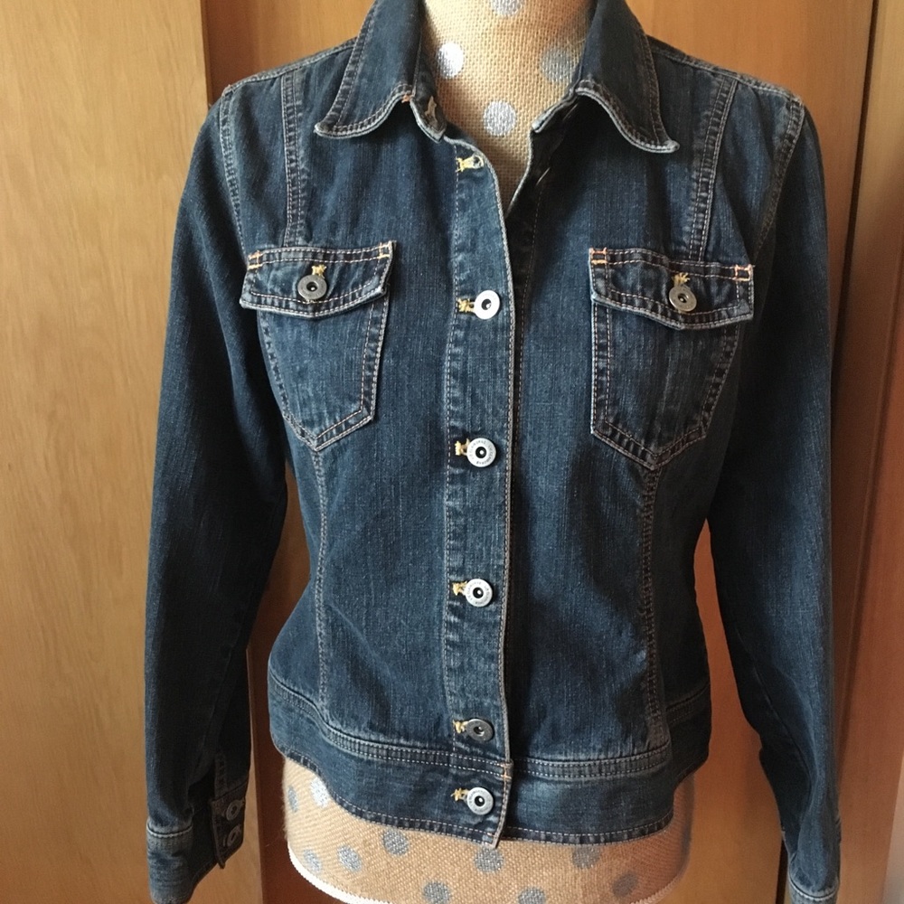 💕Liz Claiborne Blue Jean Jacket, MP